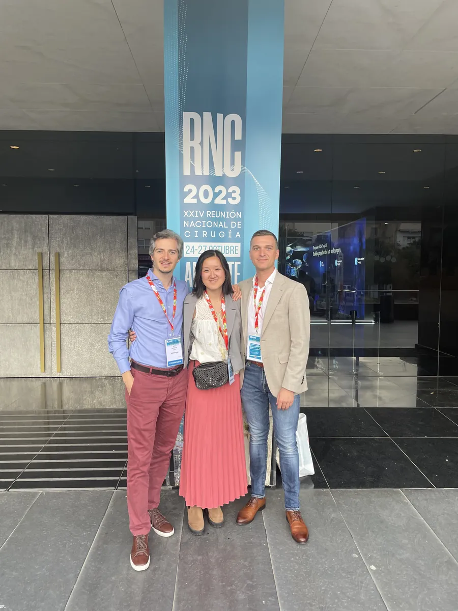 El Dr. Iván Díaz en la XXIV Reunión Nacional de Cirugía (RNC 2023)